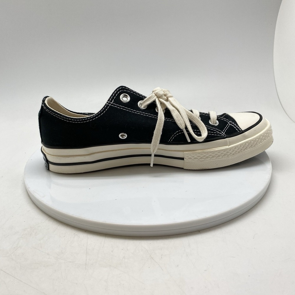 Converse Shoes Womens 8.5 Black Chuck Taylor All Star CTAS 70 Ox Sneaker 162058C - Picture 6 of 10